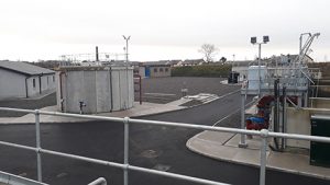 Tubbercurry Wastewater Treatment Plant Completed by Coffey in June-2020 - Picket Fence Thickener produces a sludge with 3% dry solids from waste activated sludge (WAS) removed from the sequencing batch reactor (SBR) process tanks. This sludge will be transferred to Sligo Wastewater Treatment plants main ‘sludge hub’ as part of Irish Waters ‘National Wastewater Sludge Management Plan (NWSMP)’. The sludge is then treated so that it is safe for either disposal or re-use.