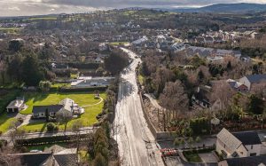 Section 1 of the Delgany to Blacklion Chapel Road Improvement Scheme is now open, delivering safer pedestrian, cycle and road infrastructure for the local community.