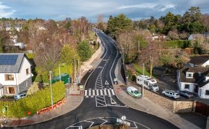 Section 1 of the Delgany to Blacklion Chapel Road Improvement Scheme is now open, delivering safer pedestrian, cycle and road infrastructure for the local community.