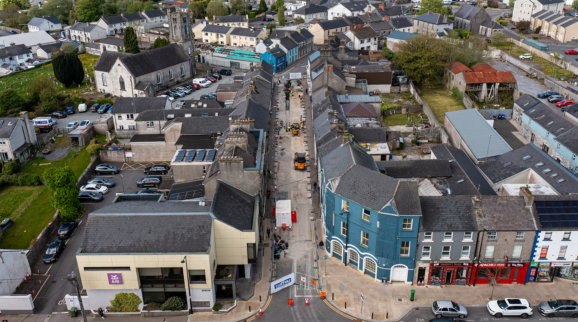Ross Common Roscommon Town Centre Public Realm Enhancement Works Now Underway ...