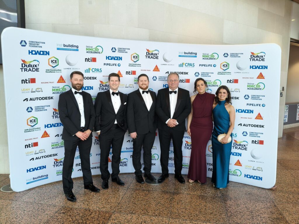The Coffey Team at the Irish Construction Excellence Awards