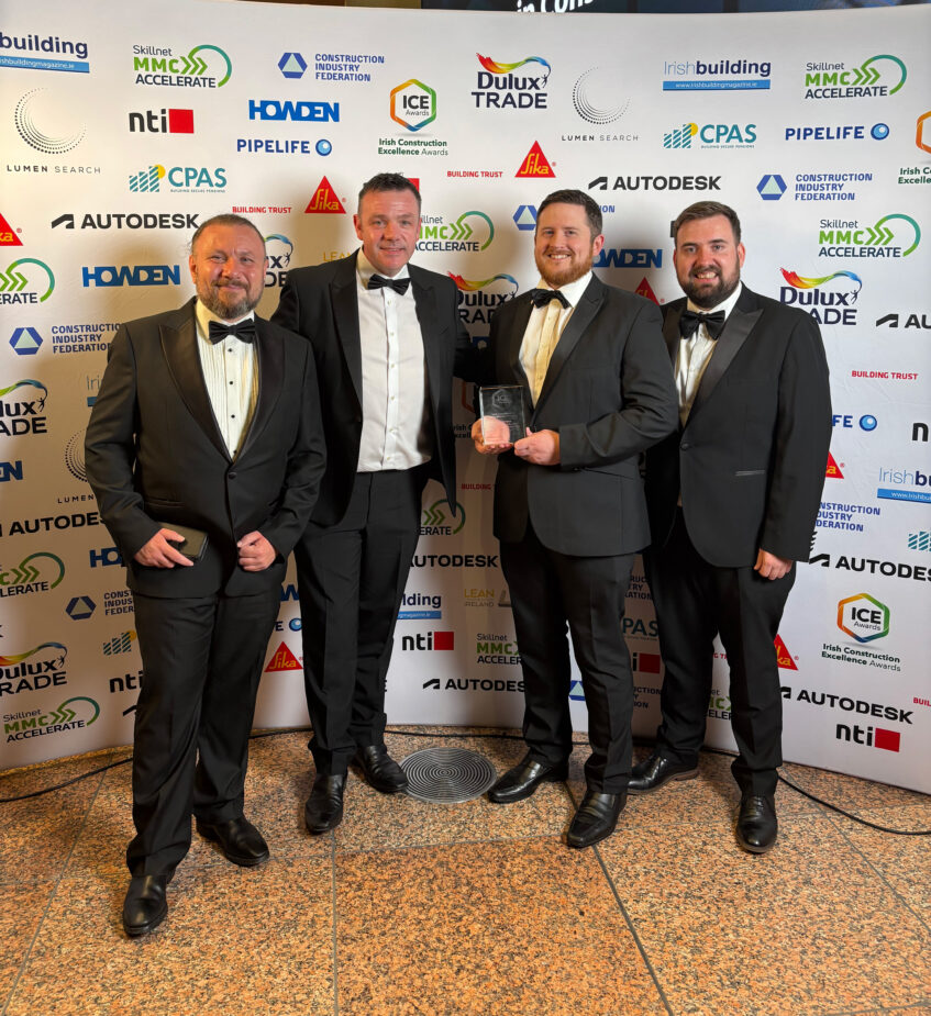Coffey wins the Irish Construction Excellence Award for Innovation in Construction