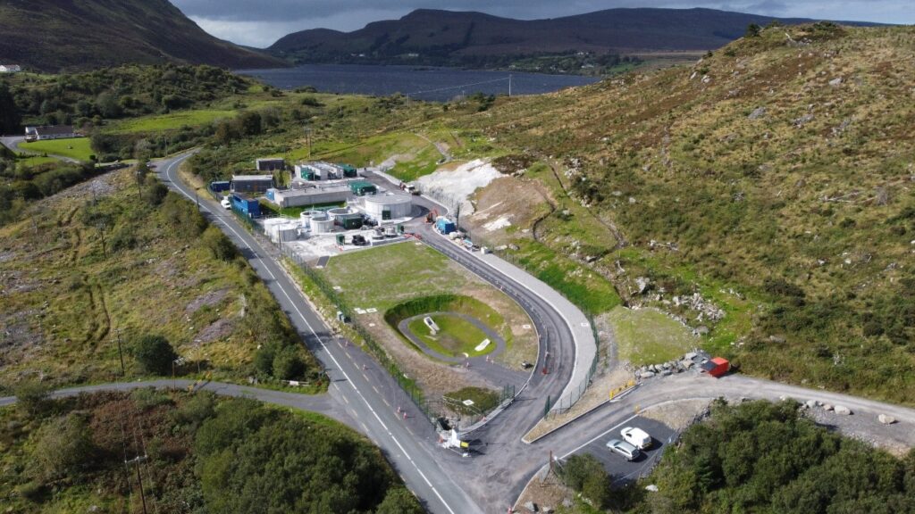 Lough Talt Water Treatment plant, operated and maintained by Coffey.