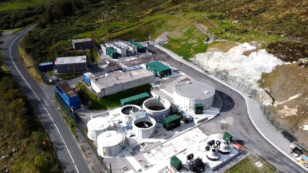 Lough Talt Water Treatment plant, operated and maintained by Coffey.