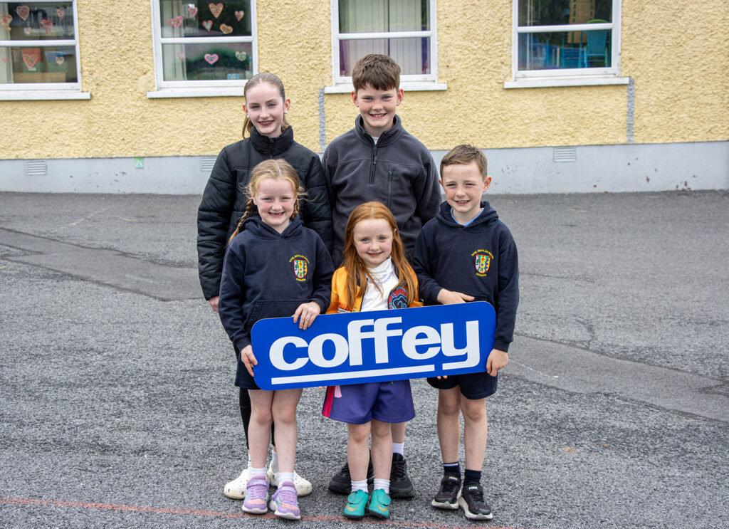 Coffey supporting Scoil Nioclas Naofa