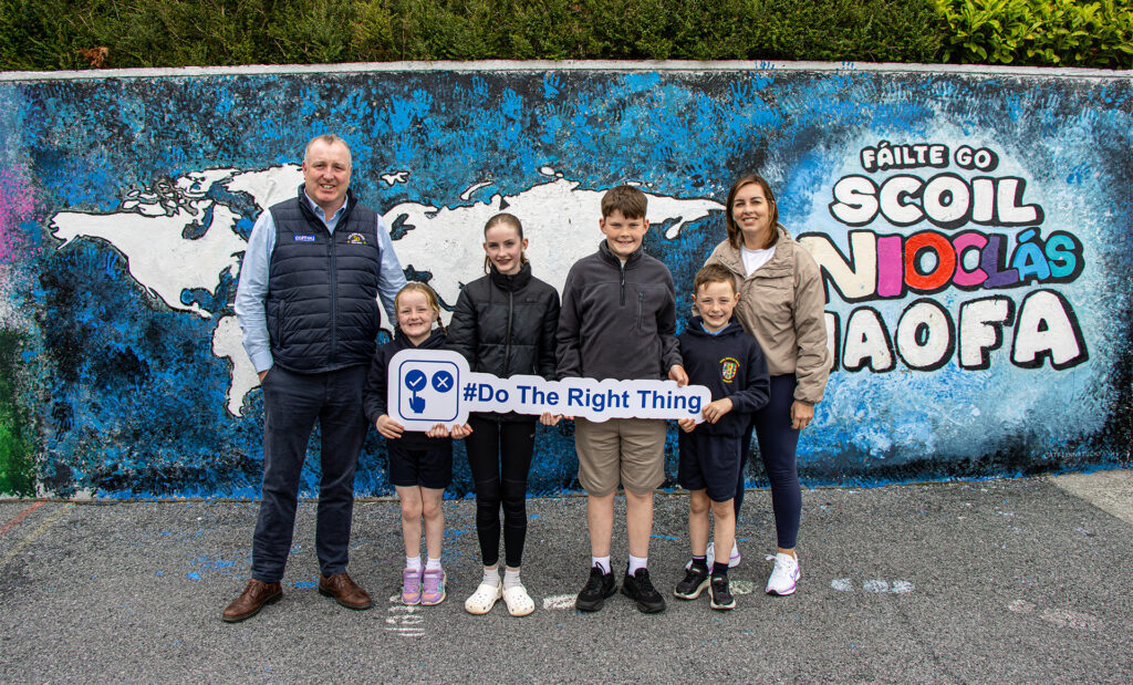 Coffey Supporting Scoil Nioclas Naofa
