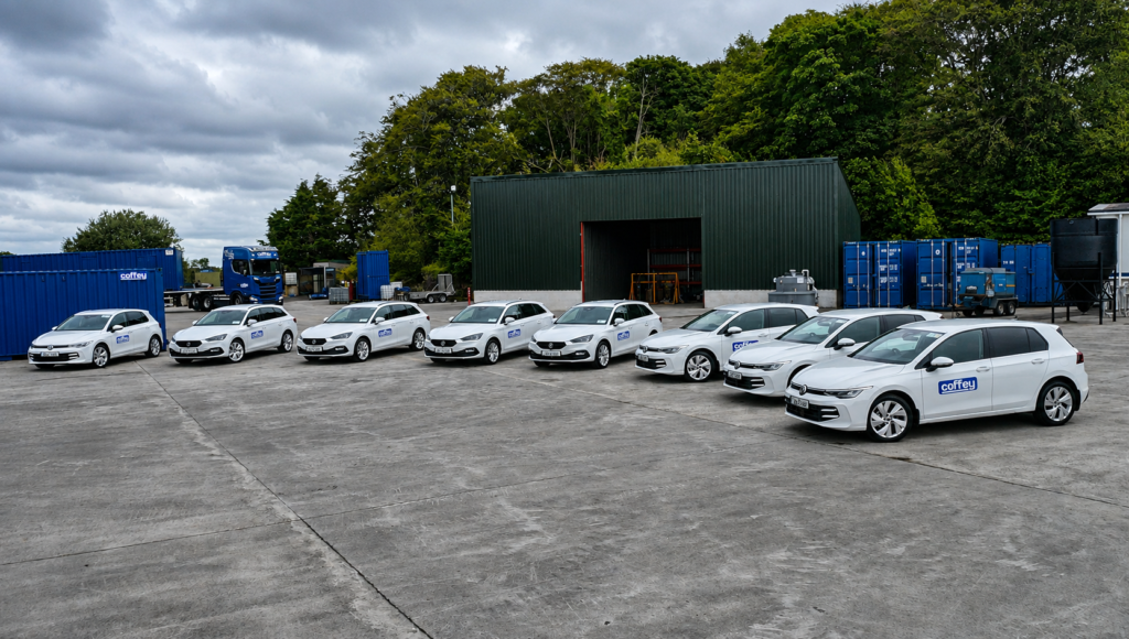 Coffey's fleet upgrade supports safer, more efficient travel while reducing fuel use and lowering annual CO₂ emissions.