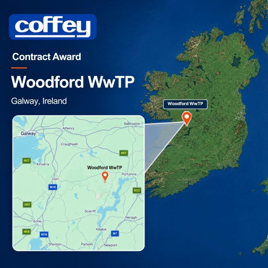 Coffey awarded Phase 1A of the Woodford Constructed Wetlands project, advancing nature-based wastewater treatment in Galway.