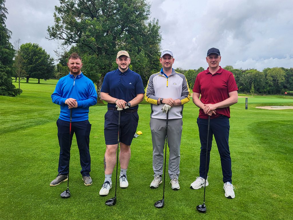 Coffey attended the CIF Western Region Golf outing at Oughterard Golf Club