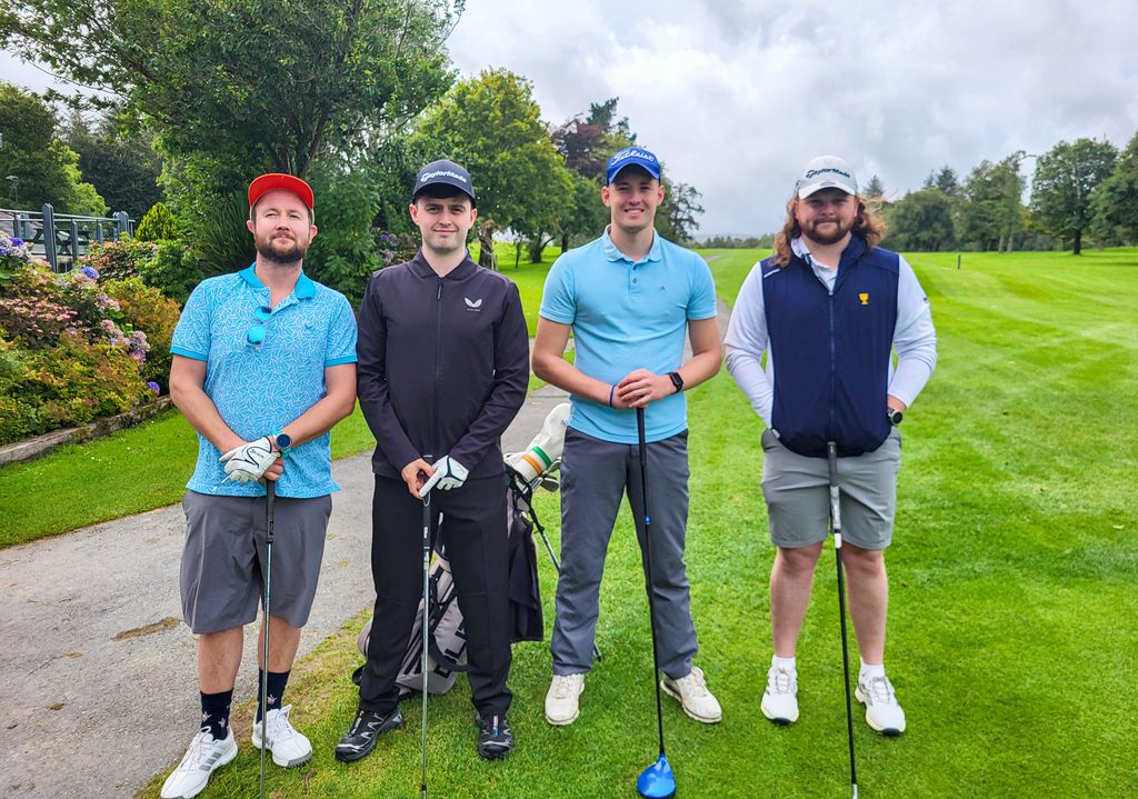 Coffey attended the CIF Western Region Golf outing at Oughterard Golf Club