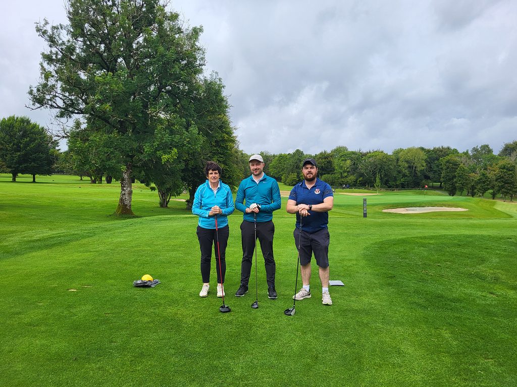Coffey attended the CIF Western Region Golf outing at Oughterard Golf Club