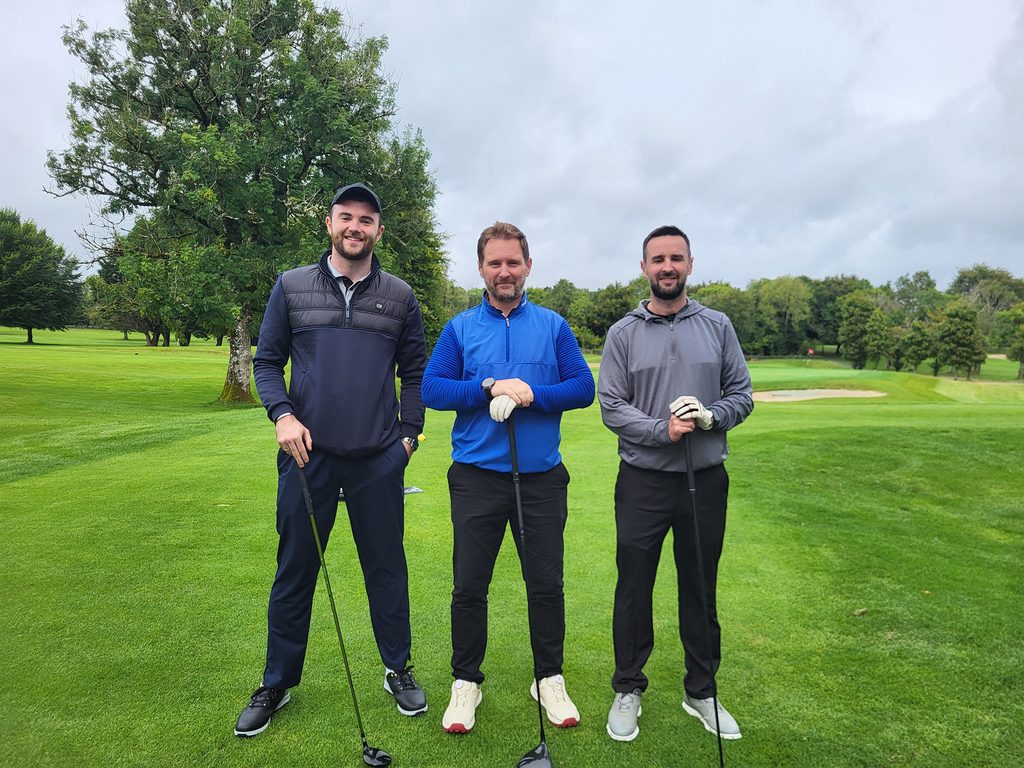 Coffey attended the CIF Western Region Golf outing at Oughterard Golf Club