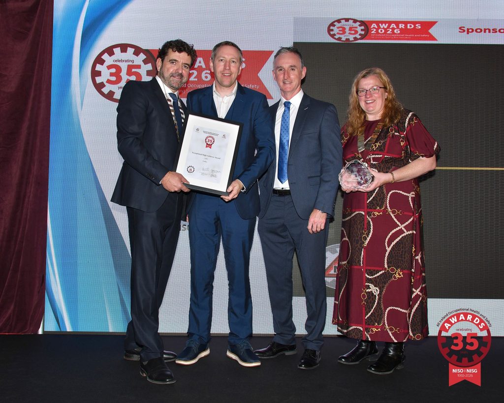Coffey received two awards at the 2026 NISO Occupational Safety Awards, recognising outstanding health and safety performance.