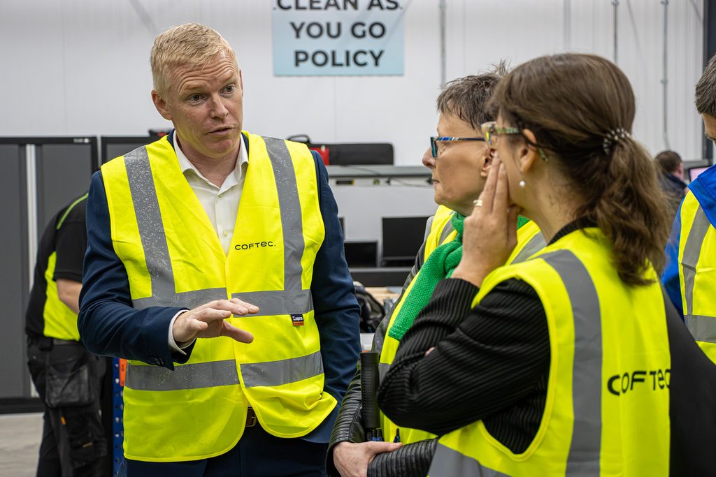 Enterprise Ireland Visits Coftec's headquarters in Athenry