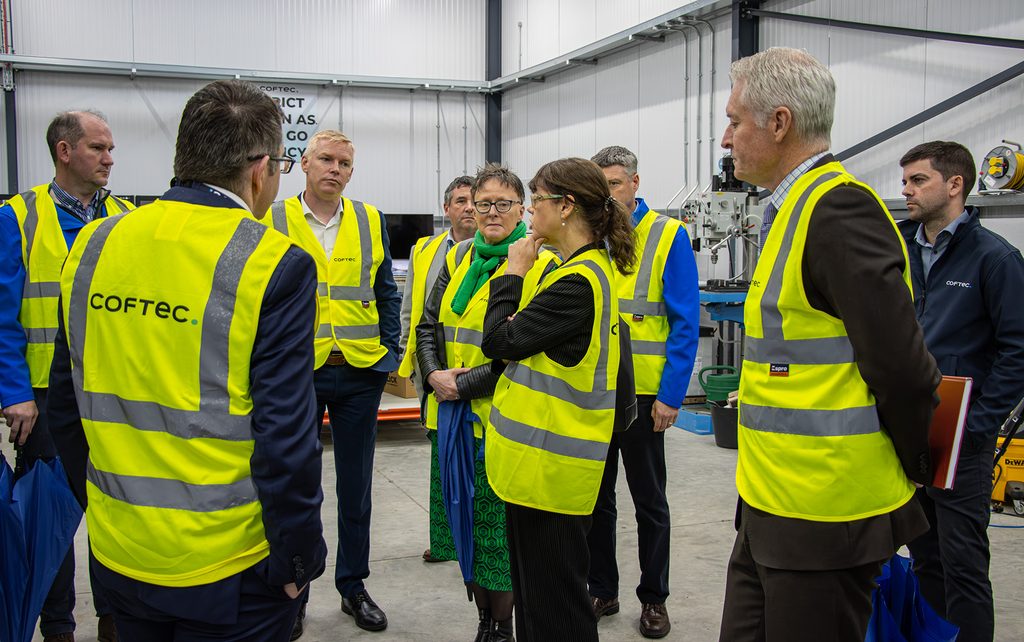 Enterprise Ireland Visits Coftec's headquarters in Athenry